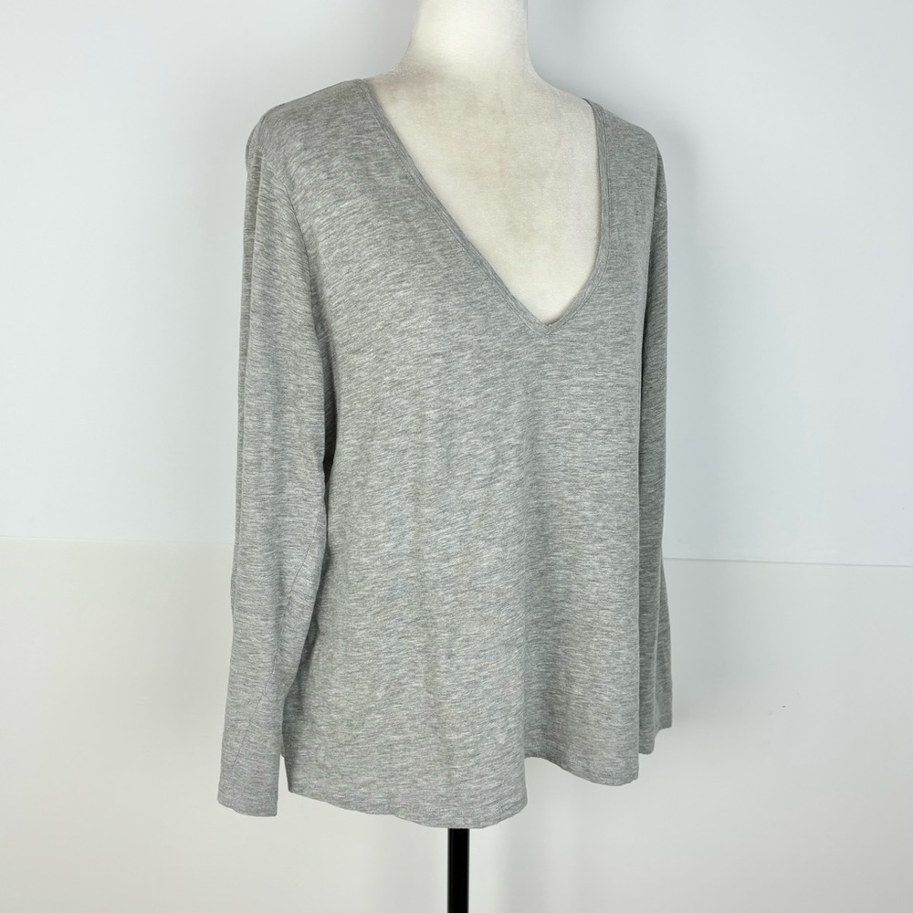H&M grey long-sleeved t-shirt - Picture 2 of 6